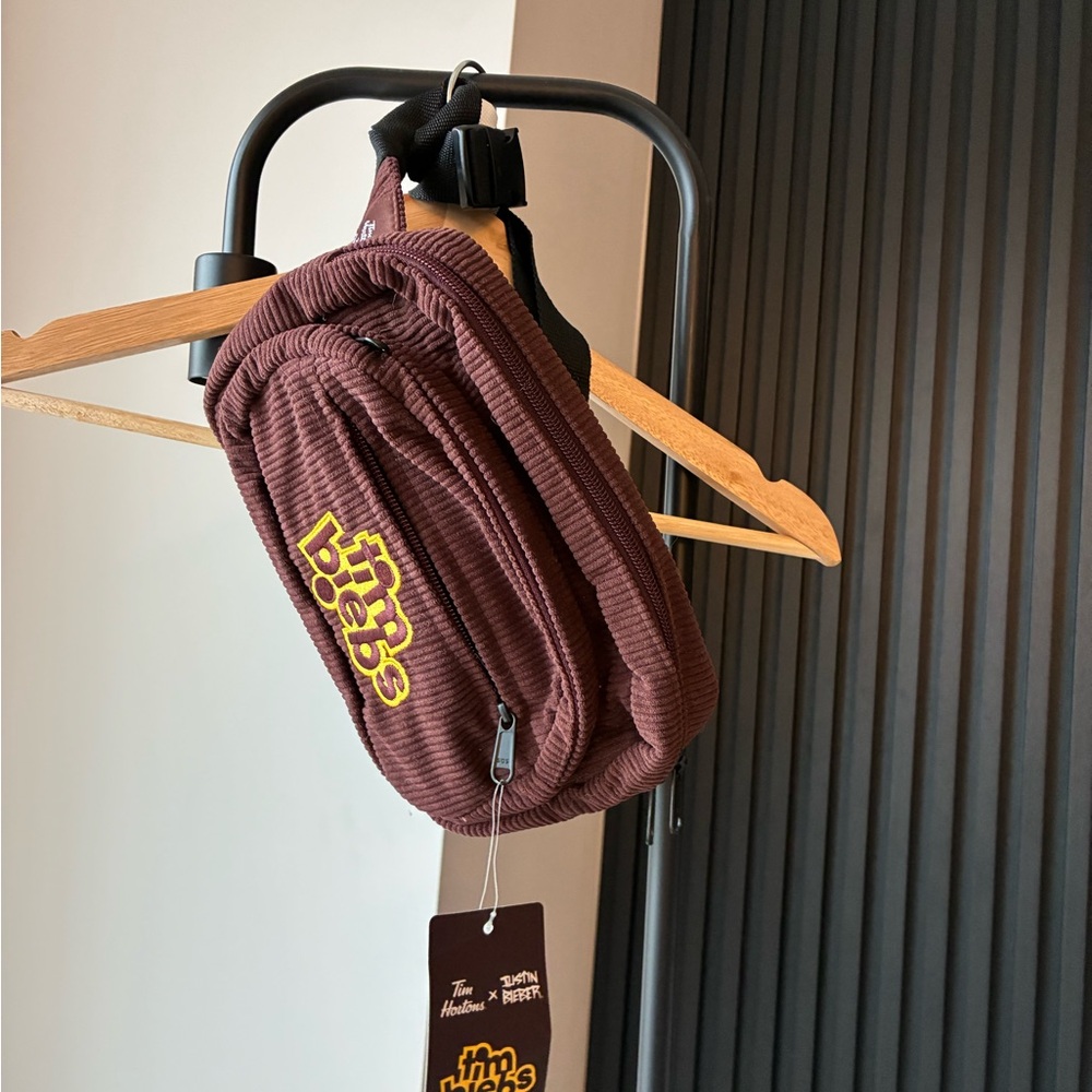 Brown Tim Biebs Corduroy Men's Bag